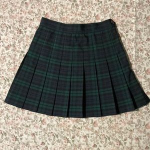 Los Angeles Apparel Plaid Tennis Skirt